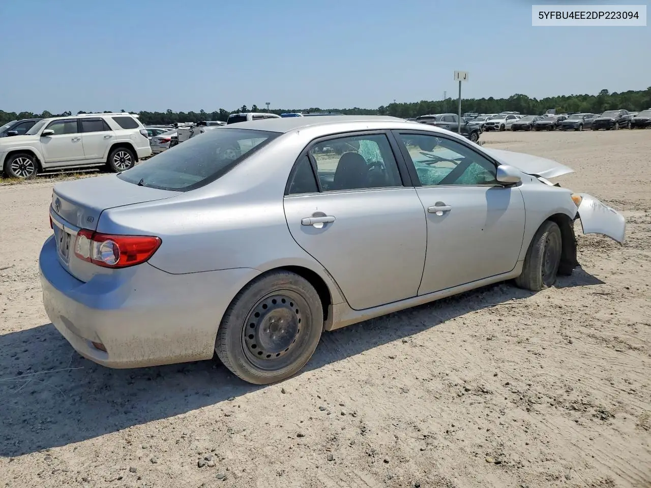 2013 Toyota Corolla Le VIN: 5YFBU4EE2DP223094 Lot: 62025376