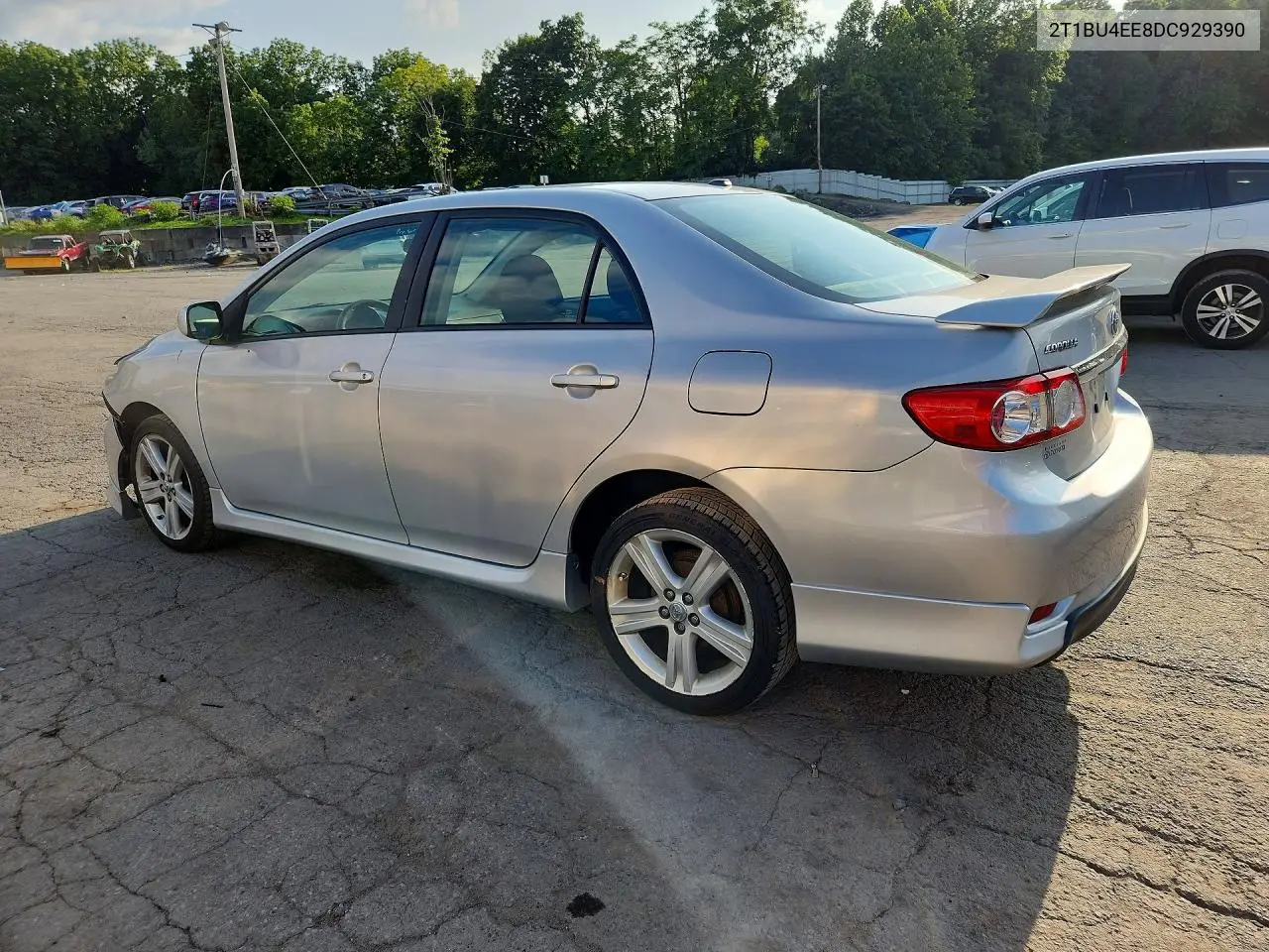 2013 Toyota Corolla S VIN: 2T1BU4EE8DC929390 Lot: 62039546
