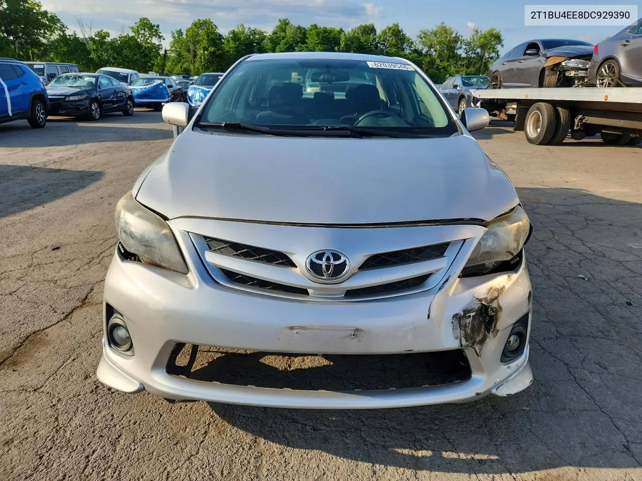 2013 Toyota Corolla S VIN: 2T1BU4EE8DC929390 Lot: 62039546