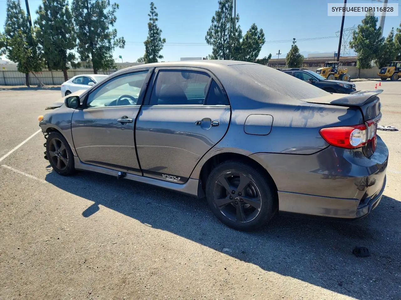 2013 Toyota Corolla S VIN: 5YFBU4EE1DP116828 Lot: 62244936