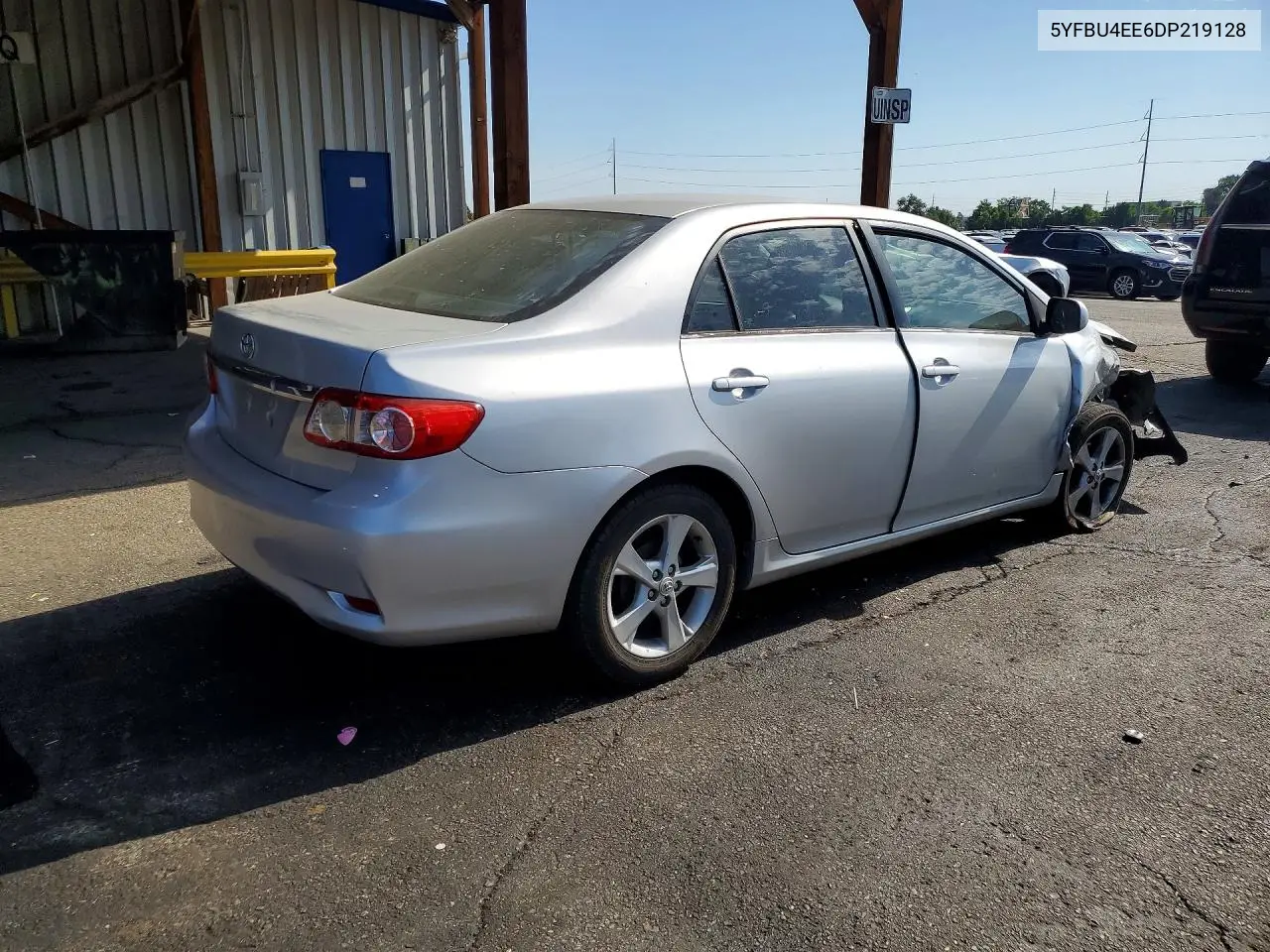 2013 Toyota Corolla Le VIN: 5YFBU4EE6DP219128 Lot: 62271226
