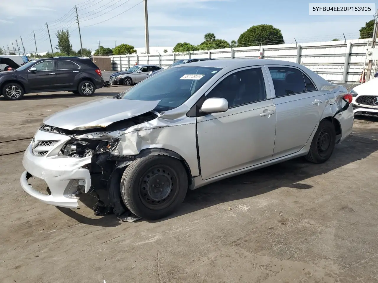 5YFBU4EE2DP153905 2013 Toyota Corolla Base Base