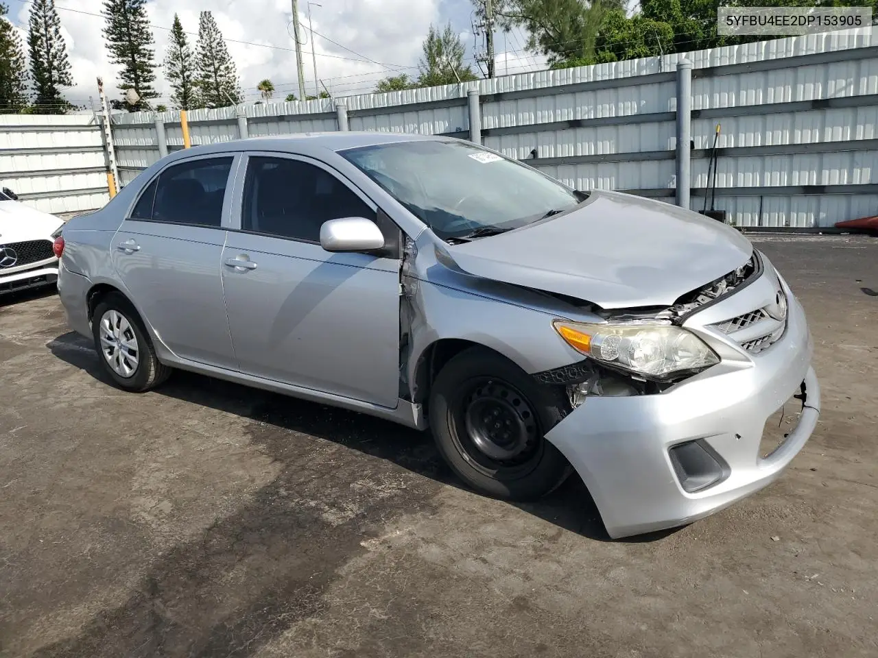 5YFBU4EE2DP153905 2013 Toyota Corolla Base Base