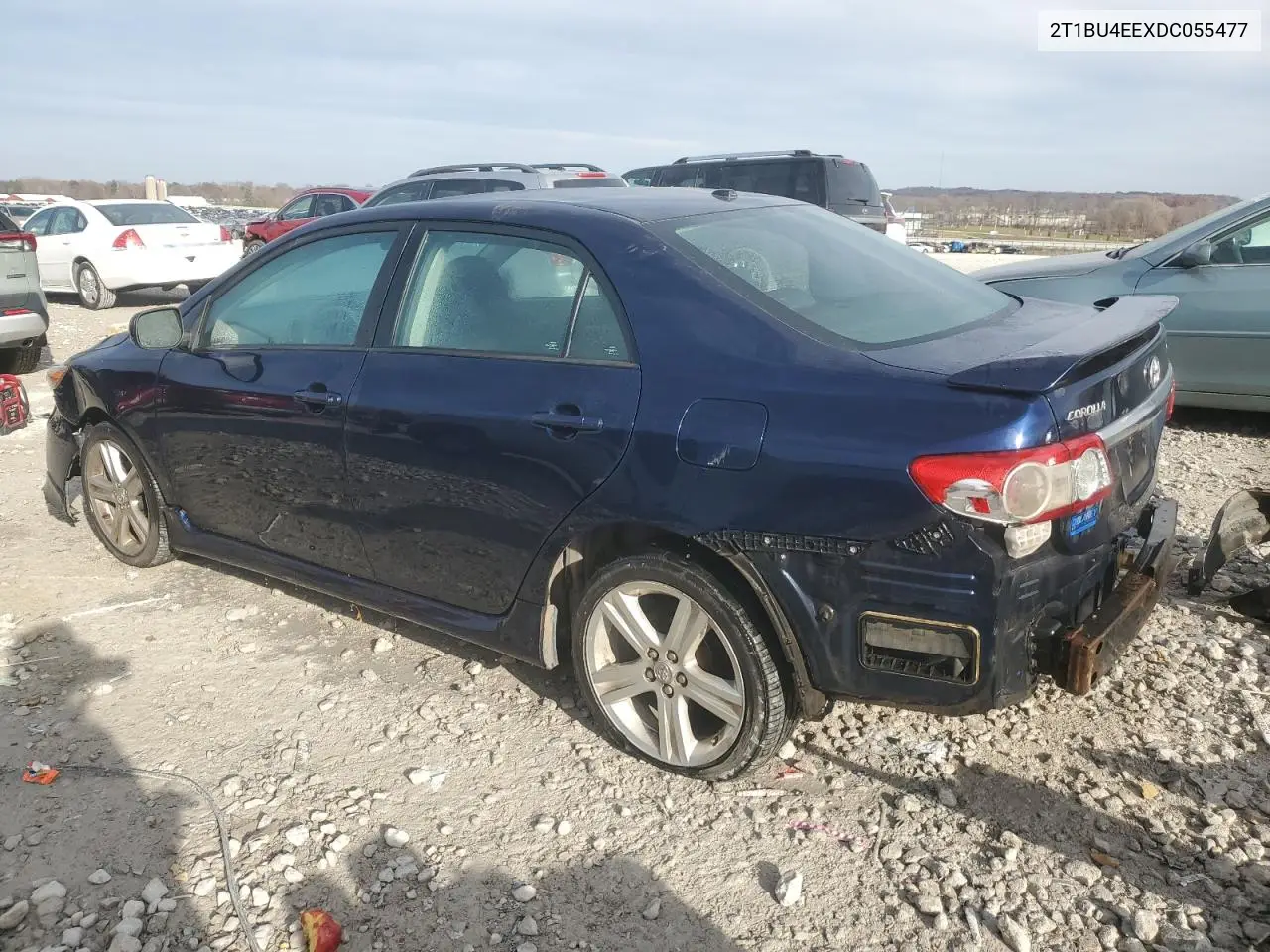 2T1BU4EEXDC055477 2013 Toyota Corolla Base