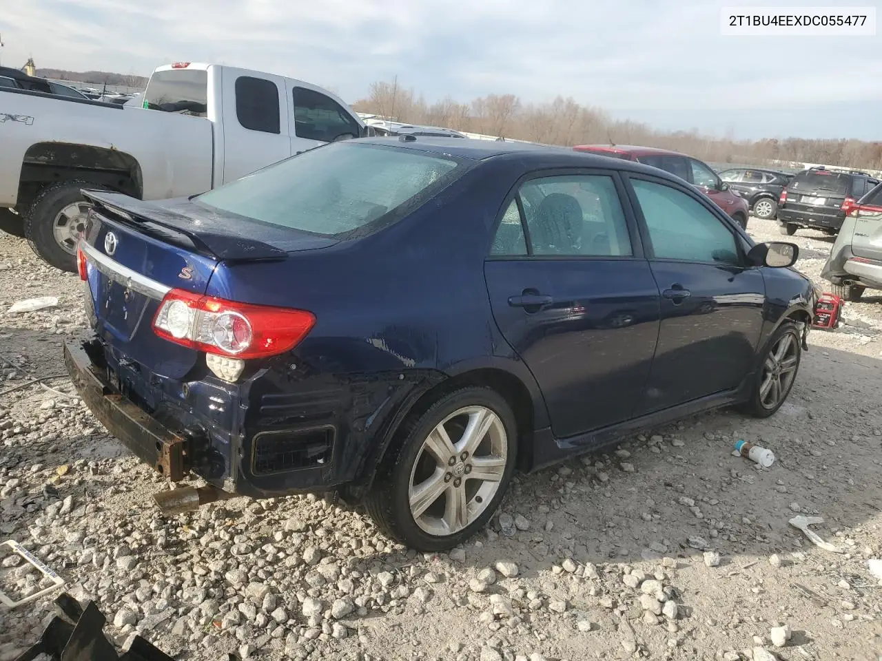 2T1BU4EEXDC055477 2013 Toyota Corolla Base