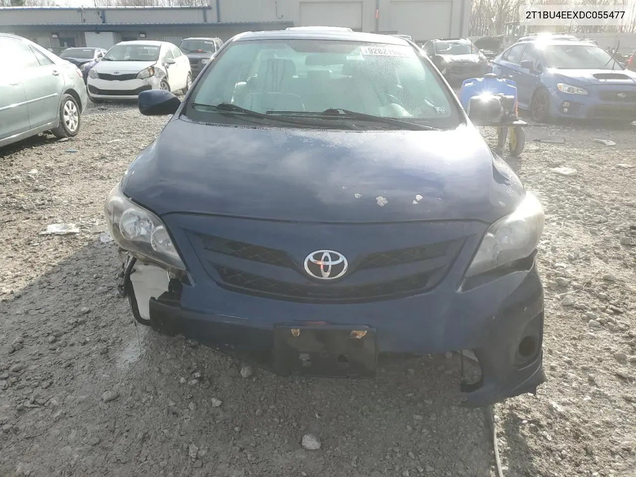 2T1BU4EEXDC055477 2013 Toyota Corolla Base