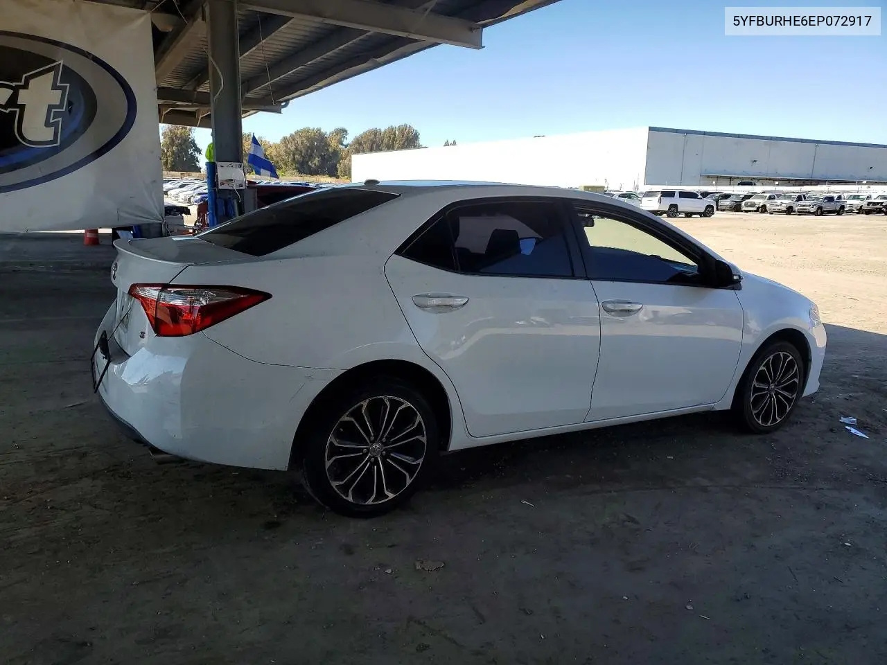 2014 Toyota Corolla S Plus VIN: 5YFBURHE6EP072917 Lot: 56304736