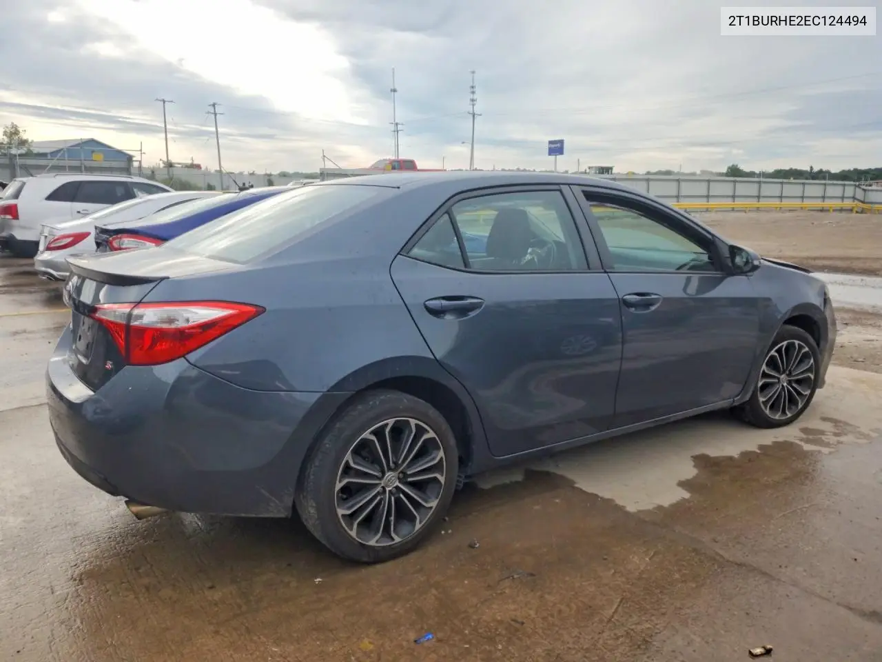 2T1BURHE2EC124494 2014 Toyota Corolla S Plus