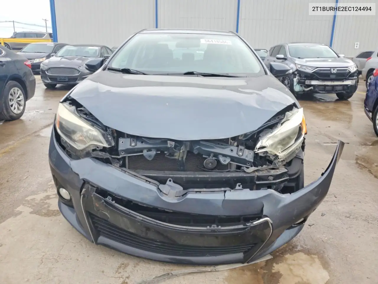 2T1BURHE2EC124494 2014 Toyota Corolla S Plus