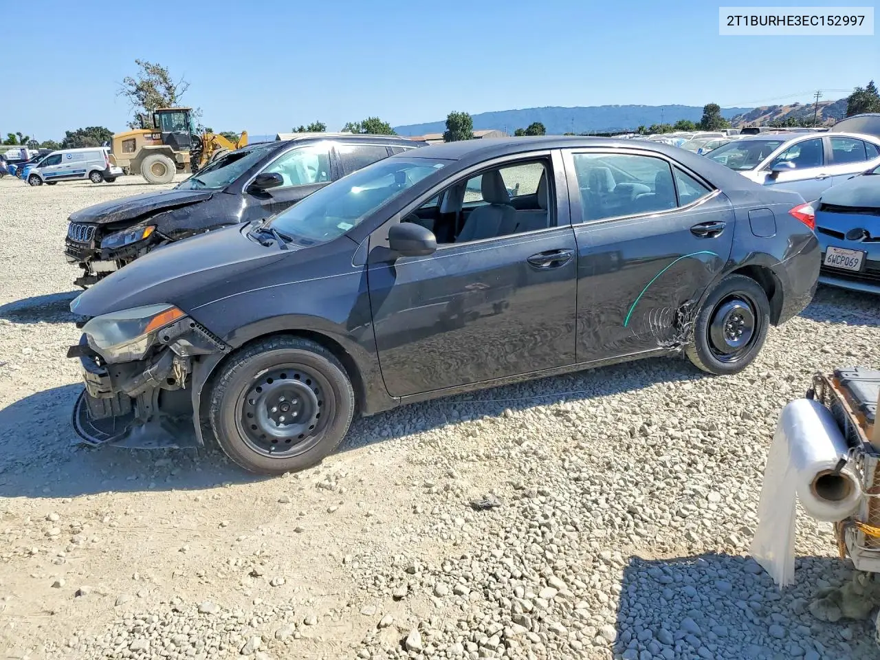 2014 Toyota Corolla Le VIN: 2T1BURHE3EC152997 Lot: 58959676