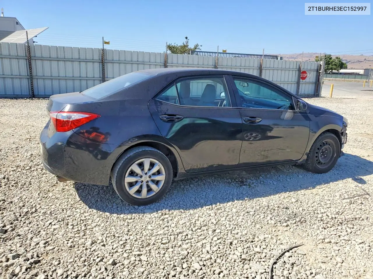 2014 Toyota Corolla Le VIN: 2T1BURHE3EC152997 Lot: 58959676