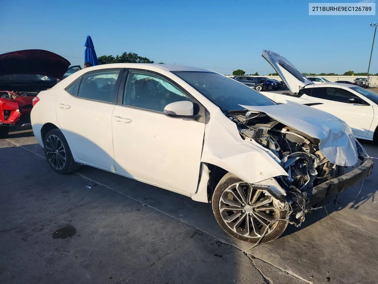 2T1BURHE9EC126789 2014 Toyota Corolla S Plus