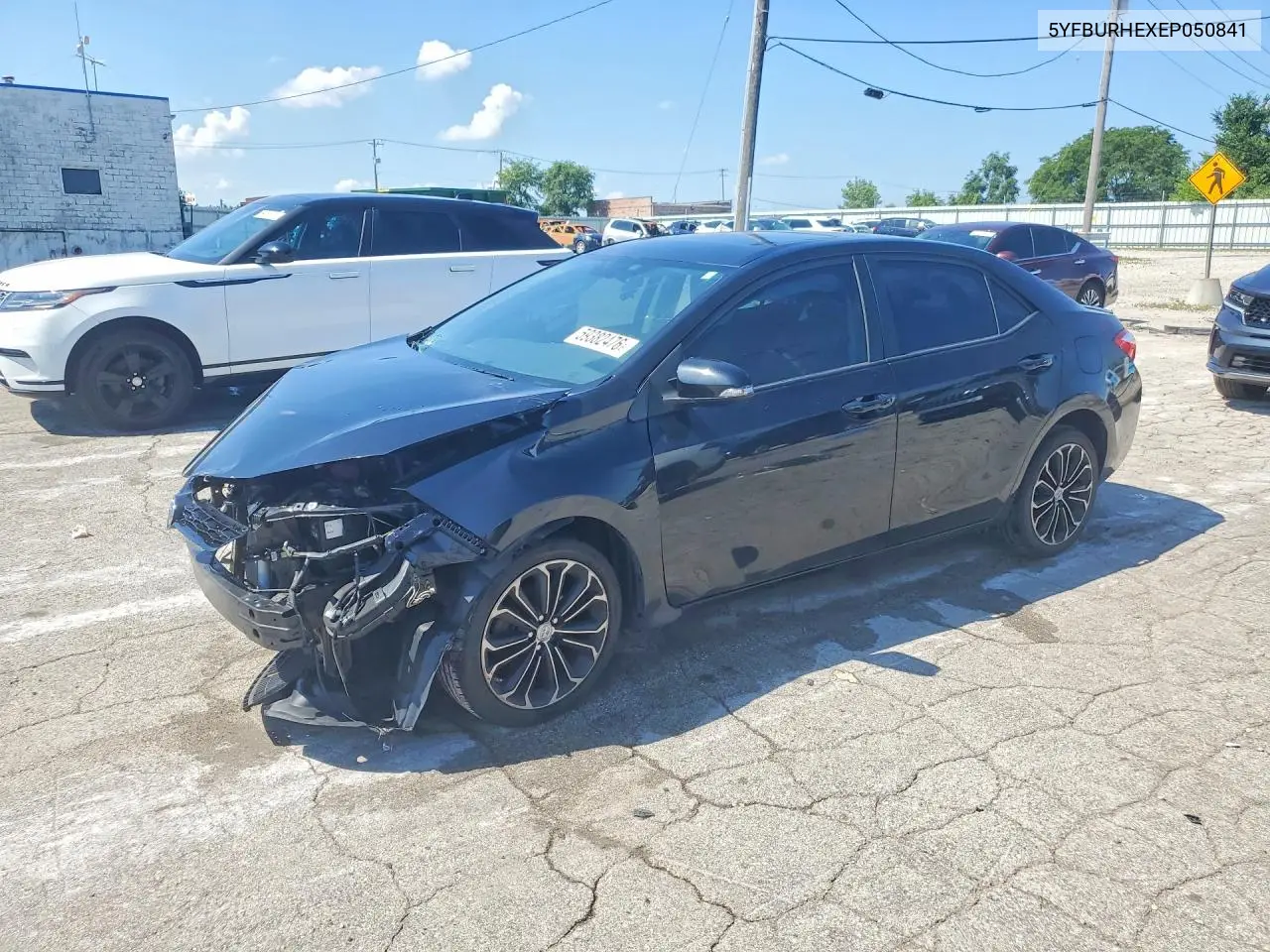 2014 Toyota Corolla S Premium VIN: 5YFBURHEXEP050841 Lot: 59382476