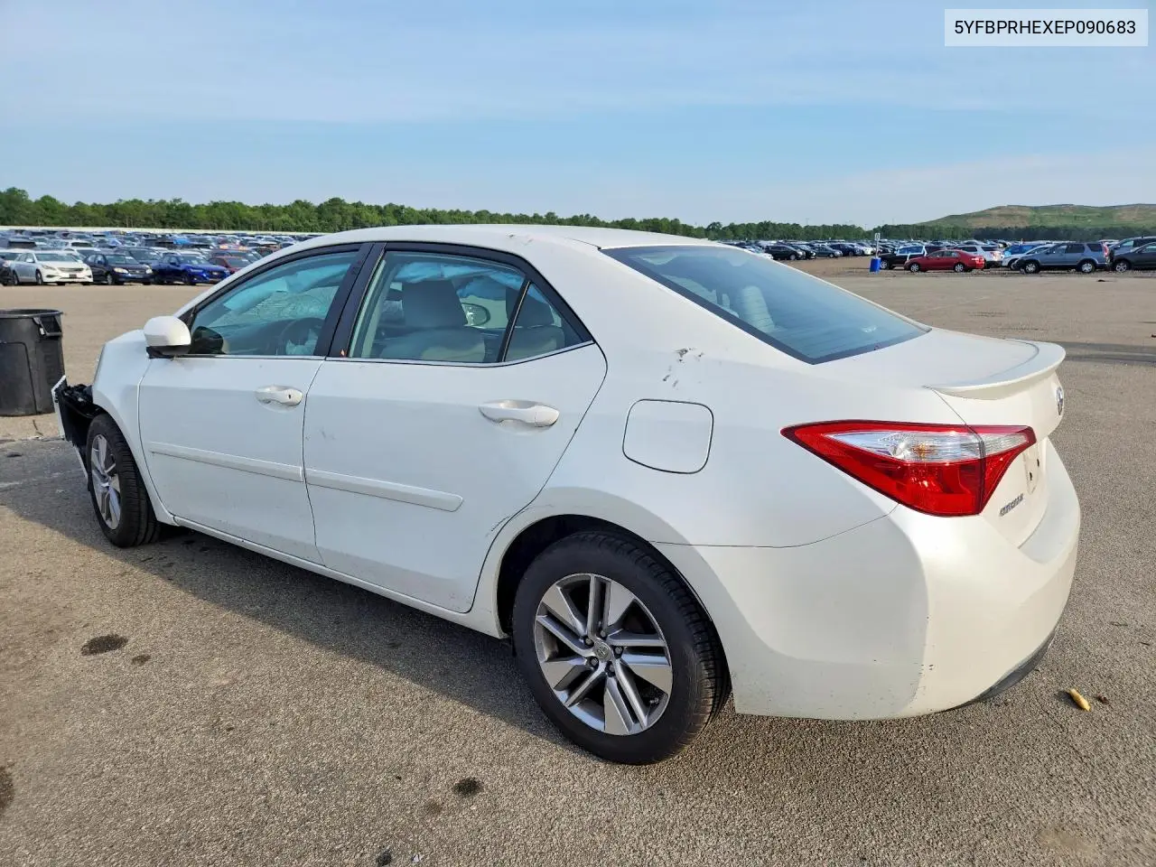 2014 Toyota Corolla Le Eco Plus VIN: 5YFBPRHEXEP090683 Lot: 59791336