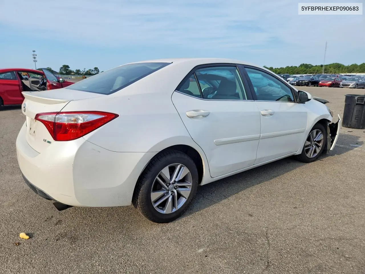 2014 Toyota Corolla Le Eco Plus VIN: 5YFBPRHEXEP090683 Lot: 59791336
