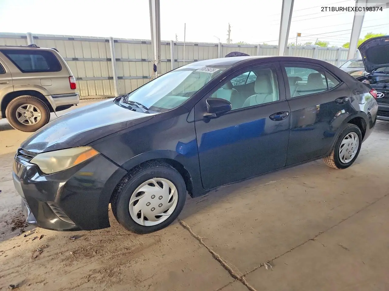 2014 Toyota Corolla L VIN: 2T1BURHEXEC198374 Lot: 60616476