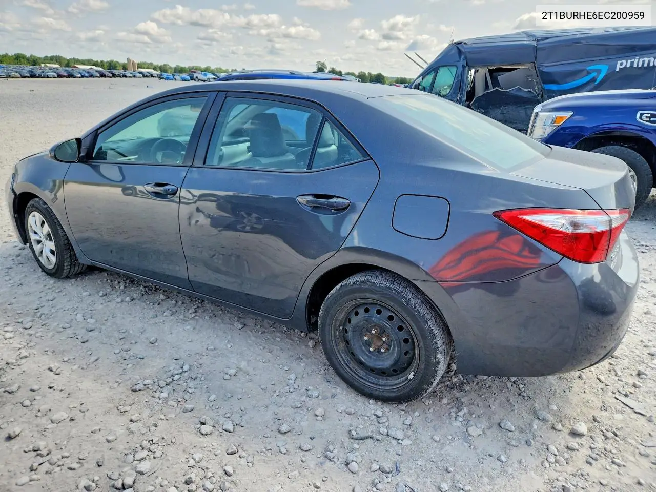 2014 Toyota Corolla Le VIN: 2T1BURHE6EC200959 Lot: 61470056