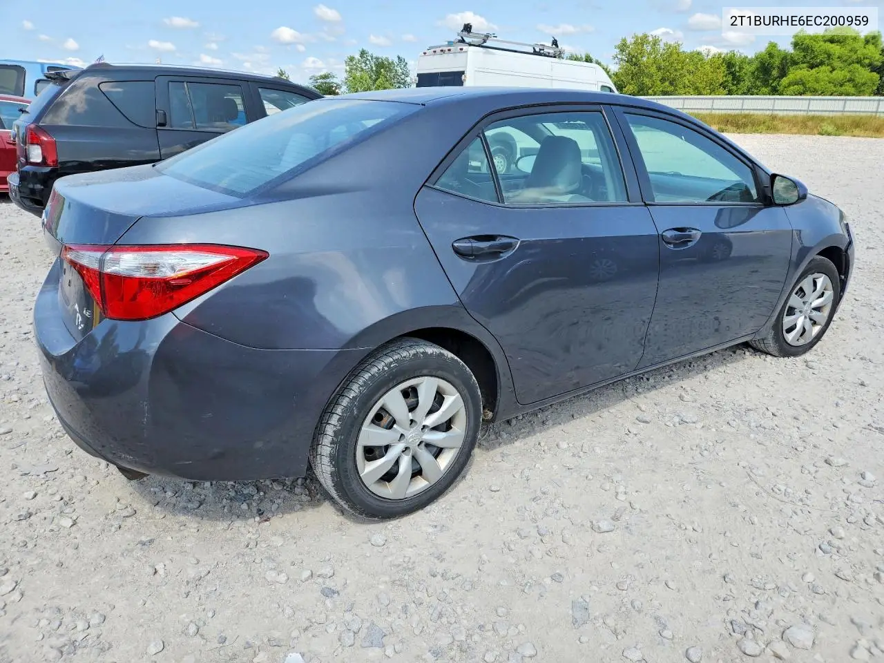 2014 Toyota Corolla Le VIN: 2T1BURHE6EC200959 Lot: 61470056