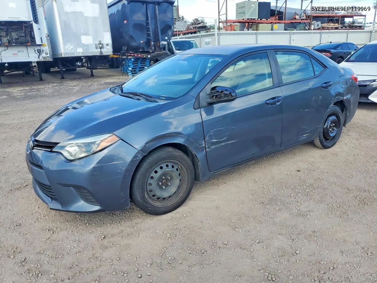 2014 Toyota Corolla L VIN: 5YFBURHE9EP119969 Lot: 61598116