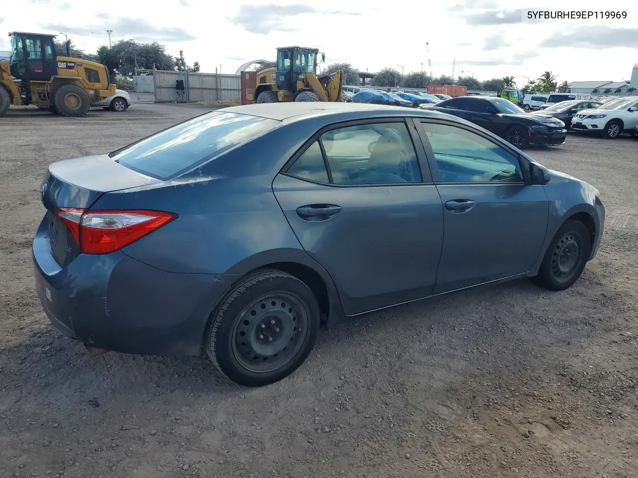 2014 Toyota Corolla L VIN: 5YFBURHE9EP119969 Lot: 61598116