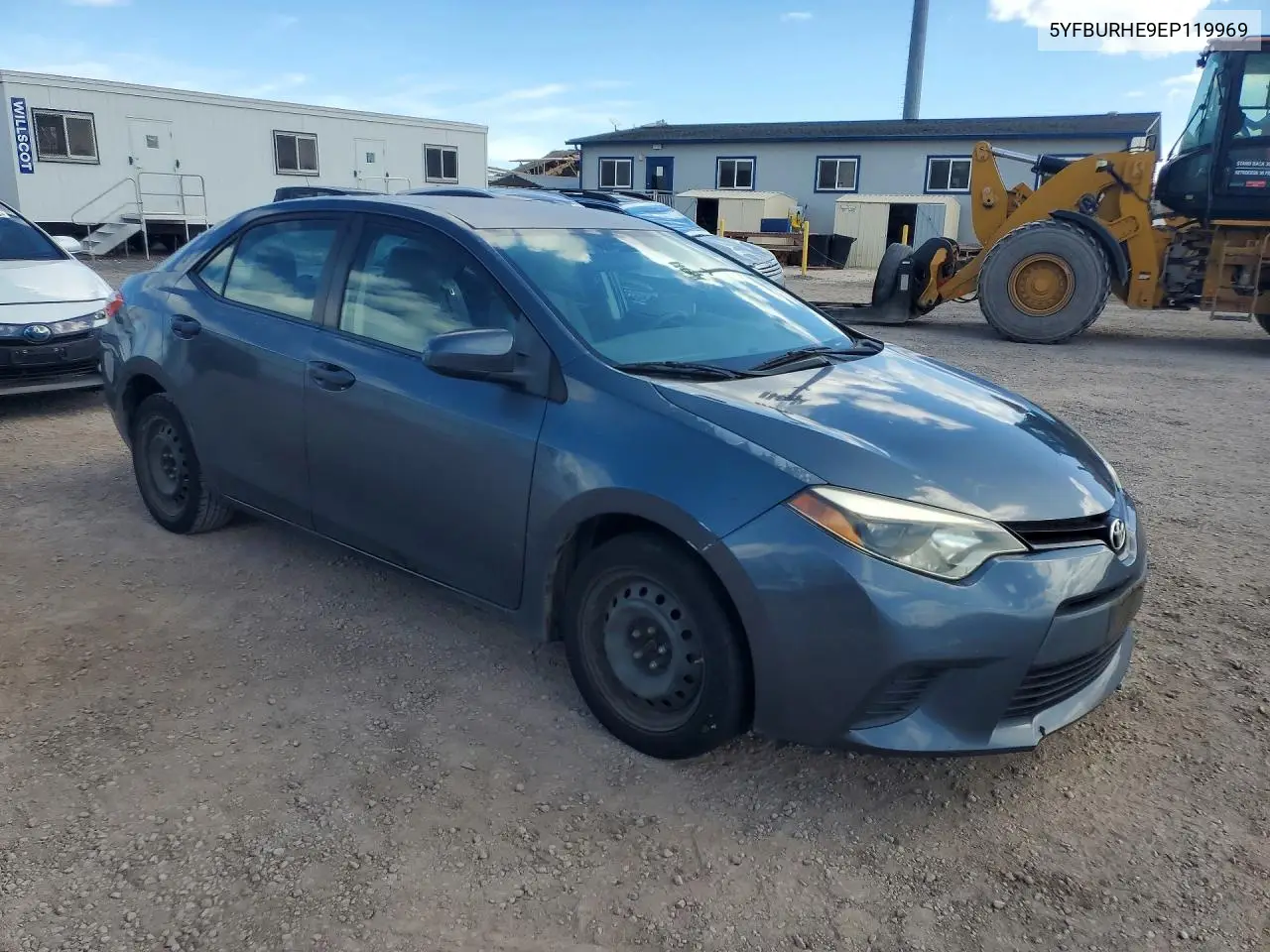 2014 Toyota Corolla L VIN: 5YFBURHE9EP119969 Lot: 61598116