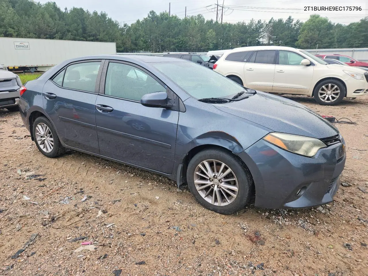 2014 Toyota Corolla Le Premium VIN: 2T1BURHE9EC175796 Lot: 61635926