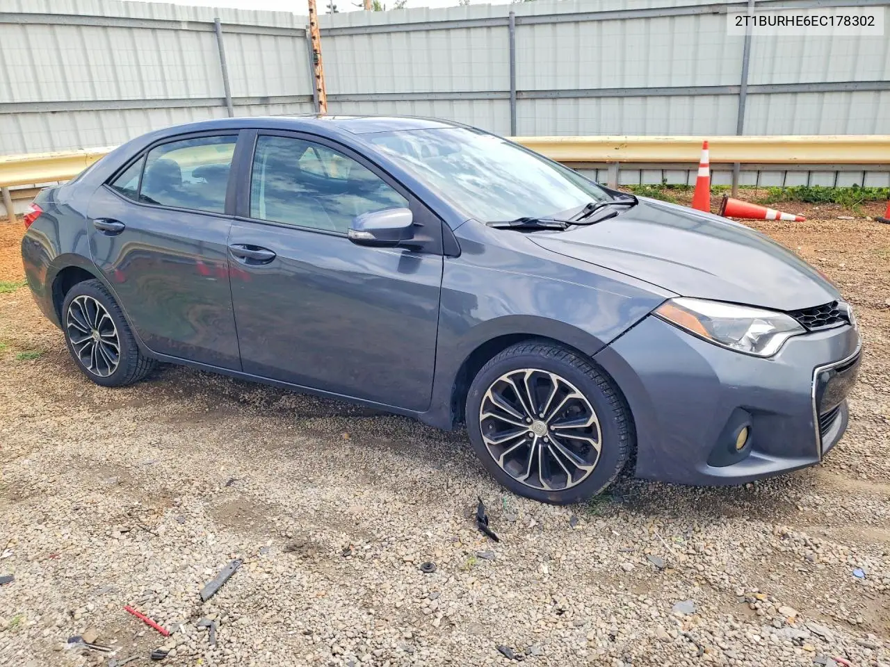 2014 Toyota Corolla S Plus VIN: 2T1BURHE6EC178302 Lot: 61997996