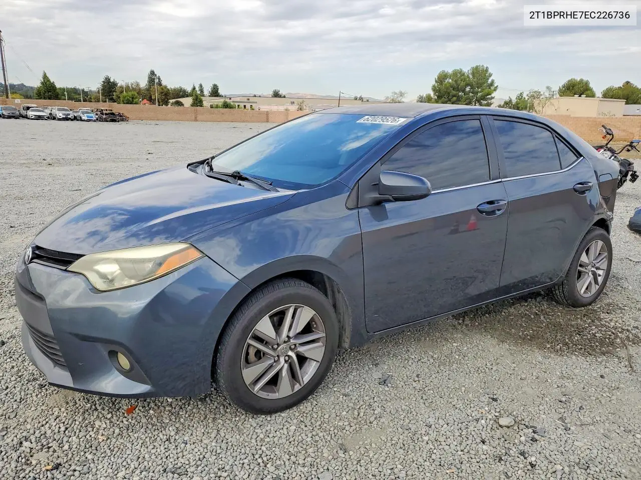 2014 Toyota Corolla Le Eco Plus VIN: 2T1BPRHE7EC226736 Lot: 62029526