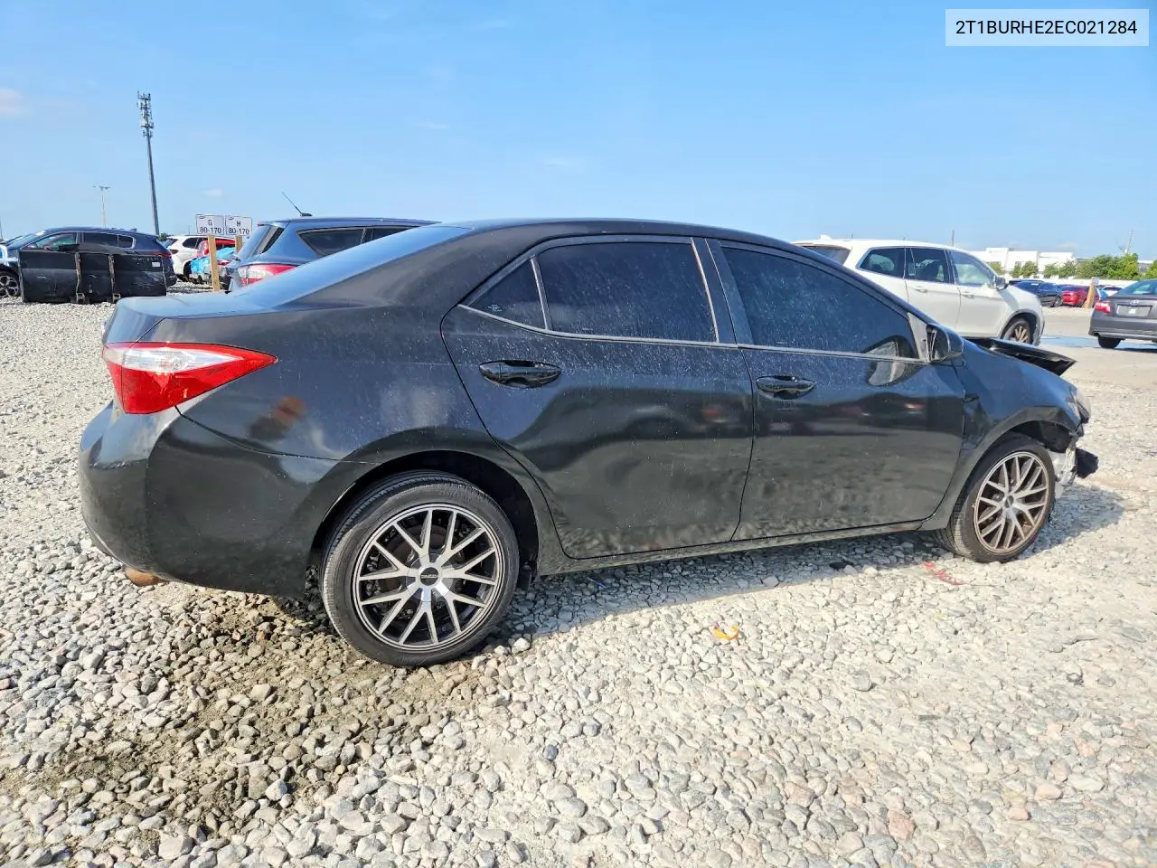 2014 Toyota Corolla Le VIN: 2T1BURHE2EC021284 Lot: 62091216