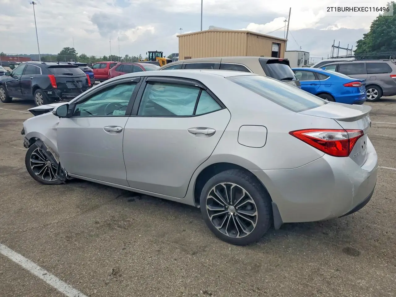 2014 Toyota Corolla S Premium VIN: 2T1BURHEXEC116496 Lot: 62116056