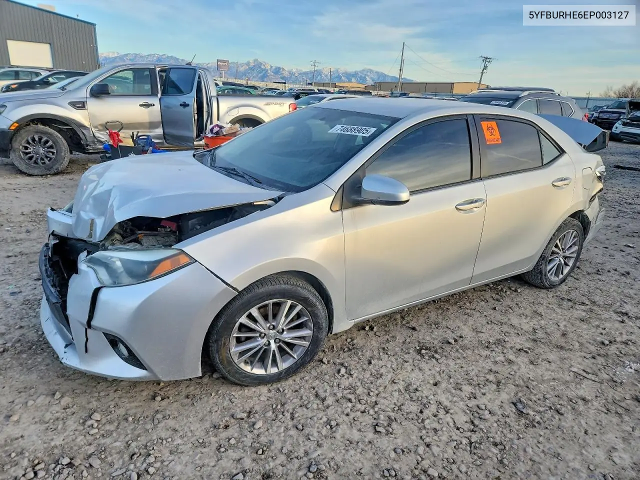 2014 Toyota Corolla Le Plus