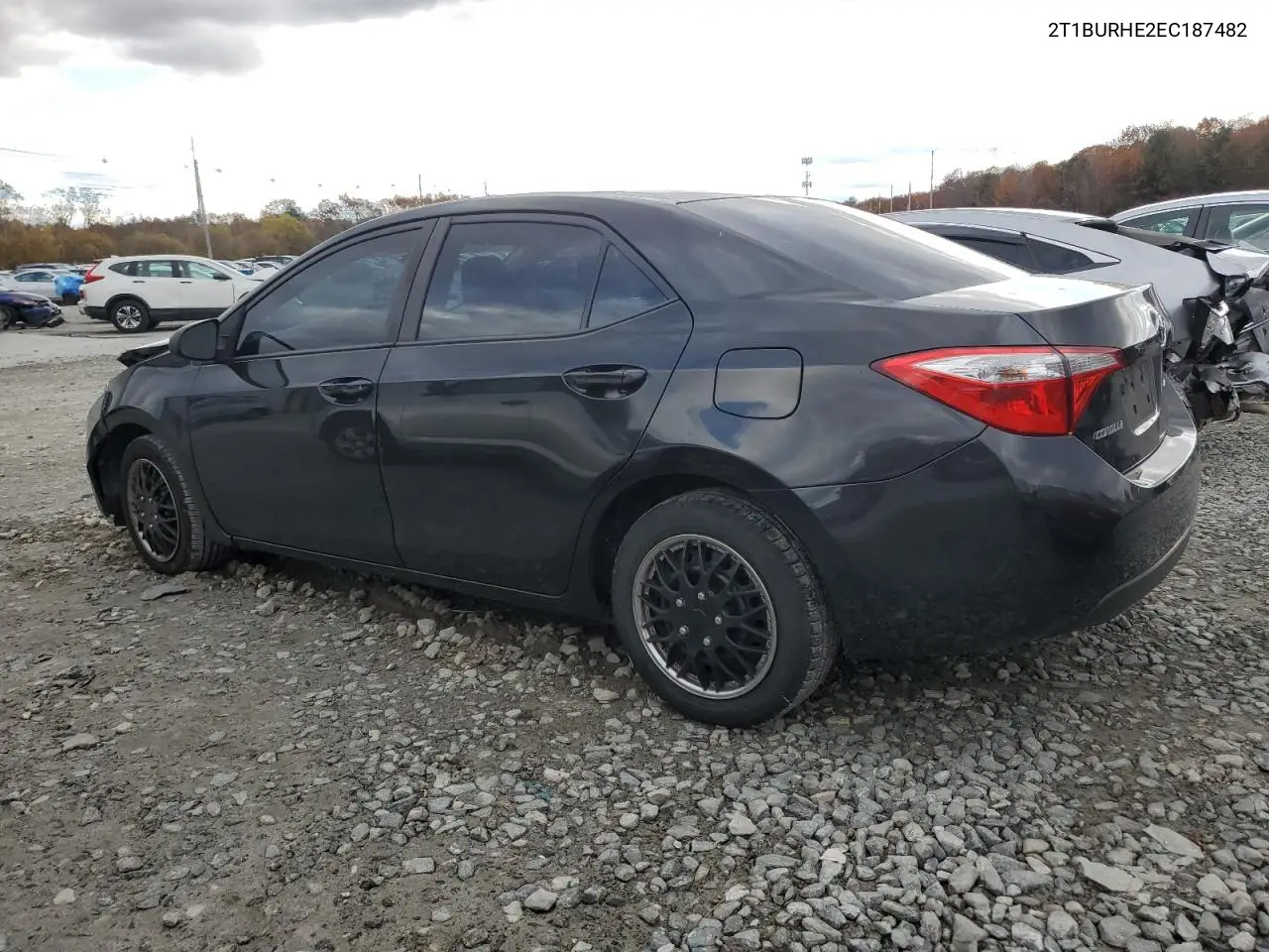 2T1BURHE2EC187482 2014 Toyota Corolla Le