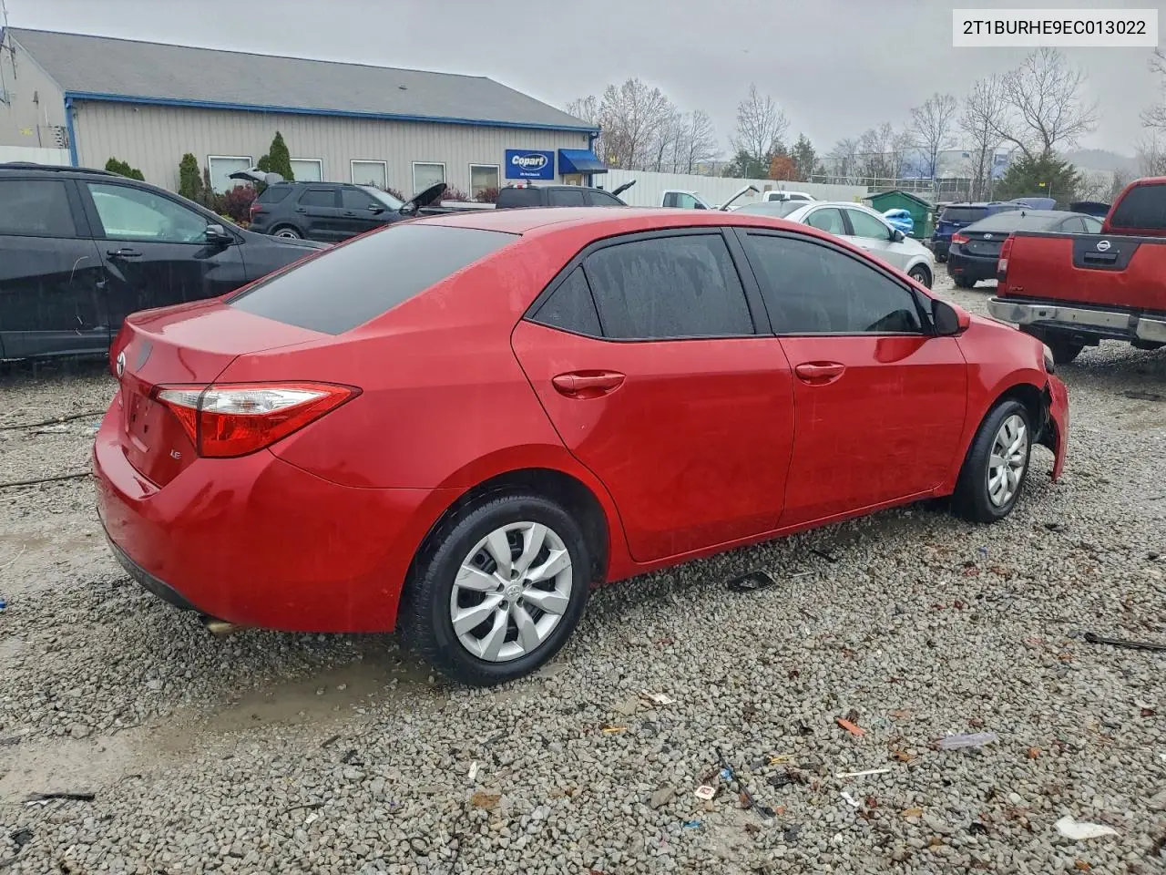 2T1BURHE9EC013022 2014 Toyota Corolla Le