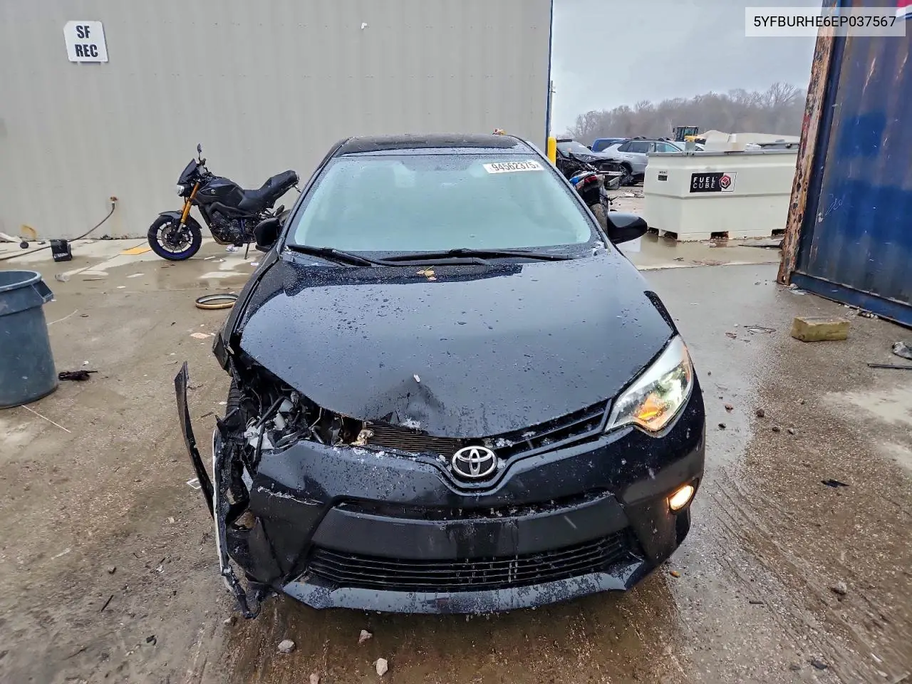 5YFBURHE6EP037567 2014 Toyota Corolla L