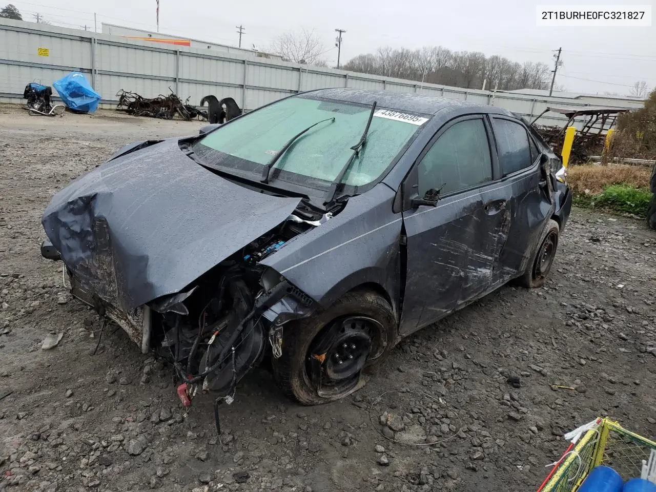 2T1BURHE0FC321827 2015 Toyota Corolla L