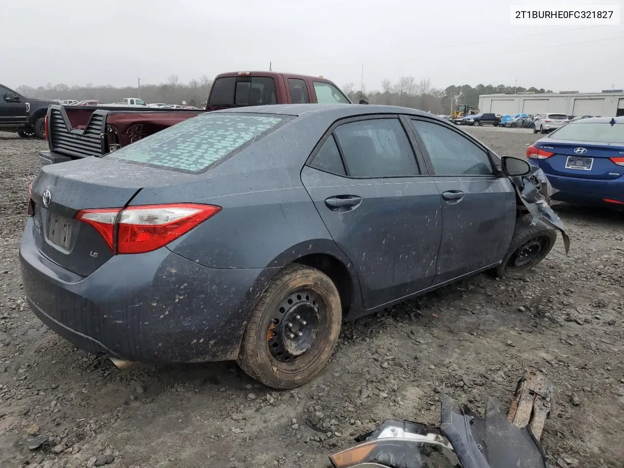 2T1BURHE0FC321827 2015 Toyota Corolla L