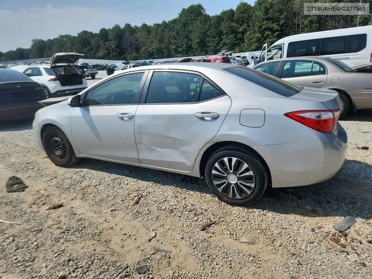 2T1BURHE4FC377561 2015 Toyota Corolla L