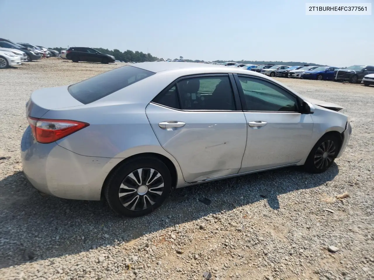 2T1BURHE4FC377561 2015 Toyota Corolla L
