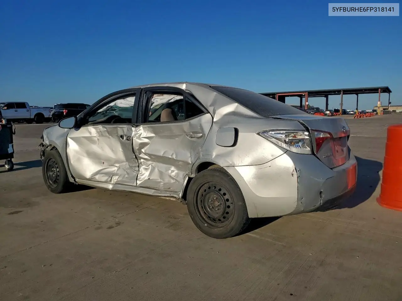 5YFBURHE6FP318141 2015 Toyota Corolla L