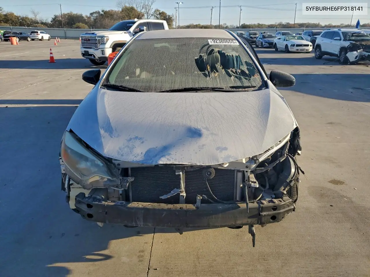 5YFBURHE6FP318141 2015 Toyota Corolla L
