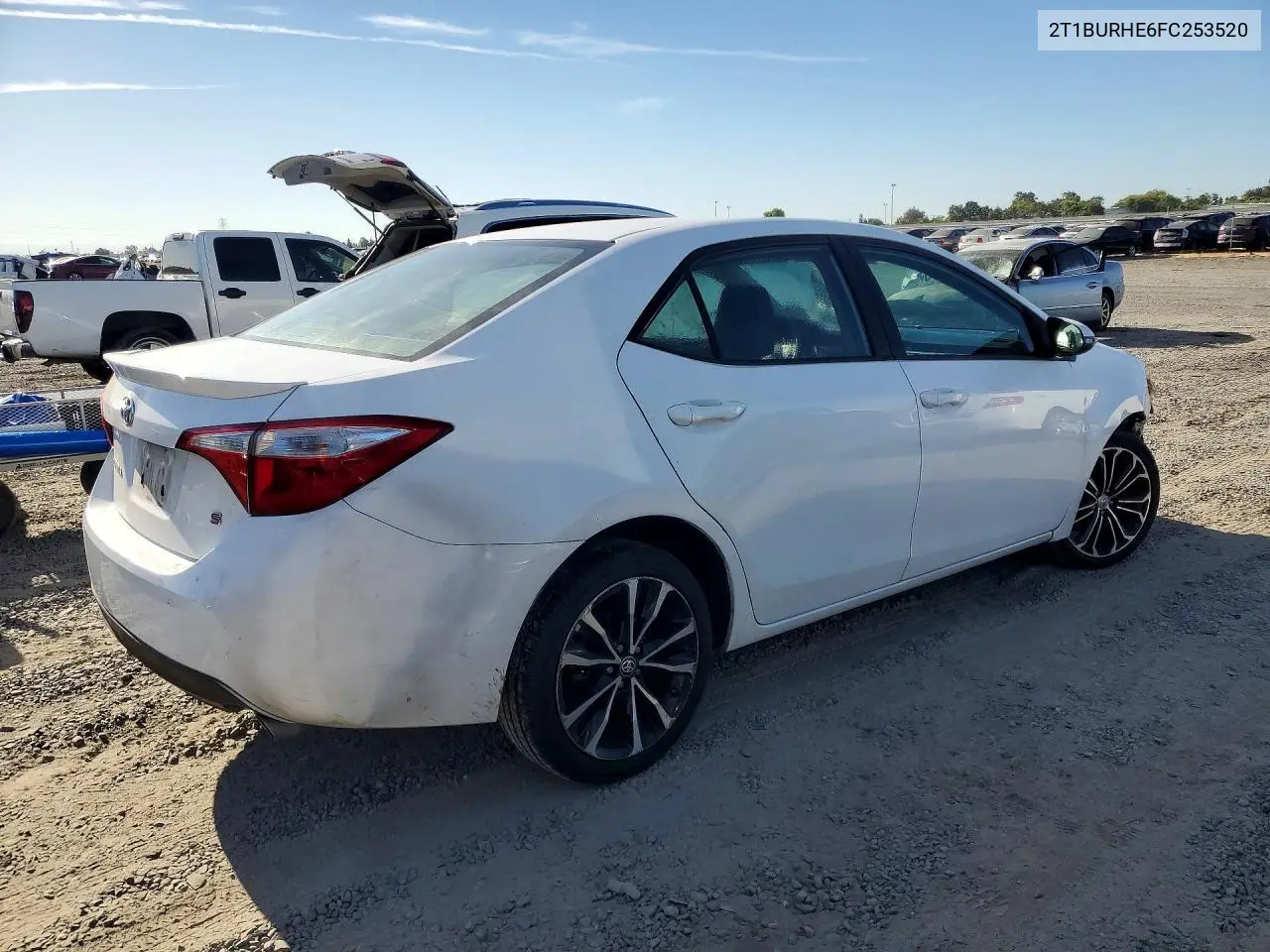2015 Toyota Corolla S Plus VIN: 2T1BURHE6FC253520 Lot: 56894806