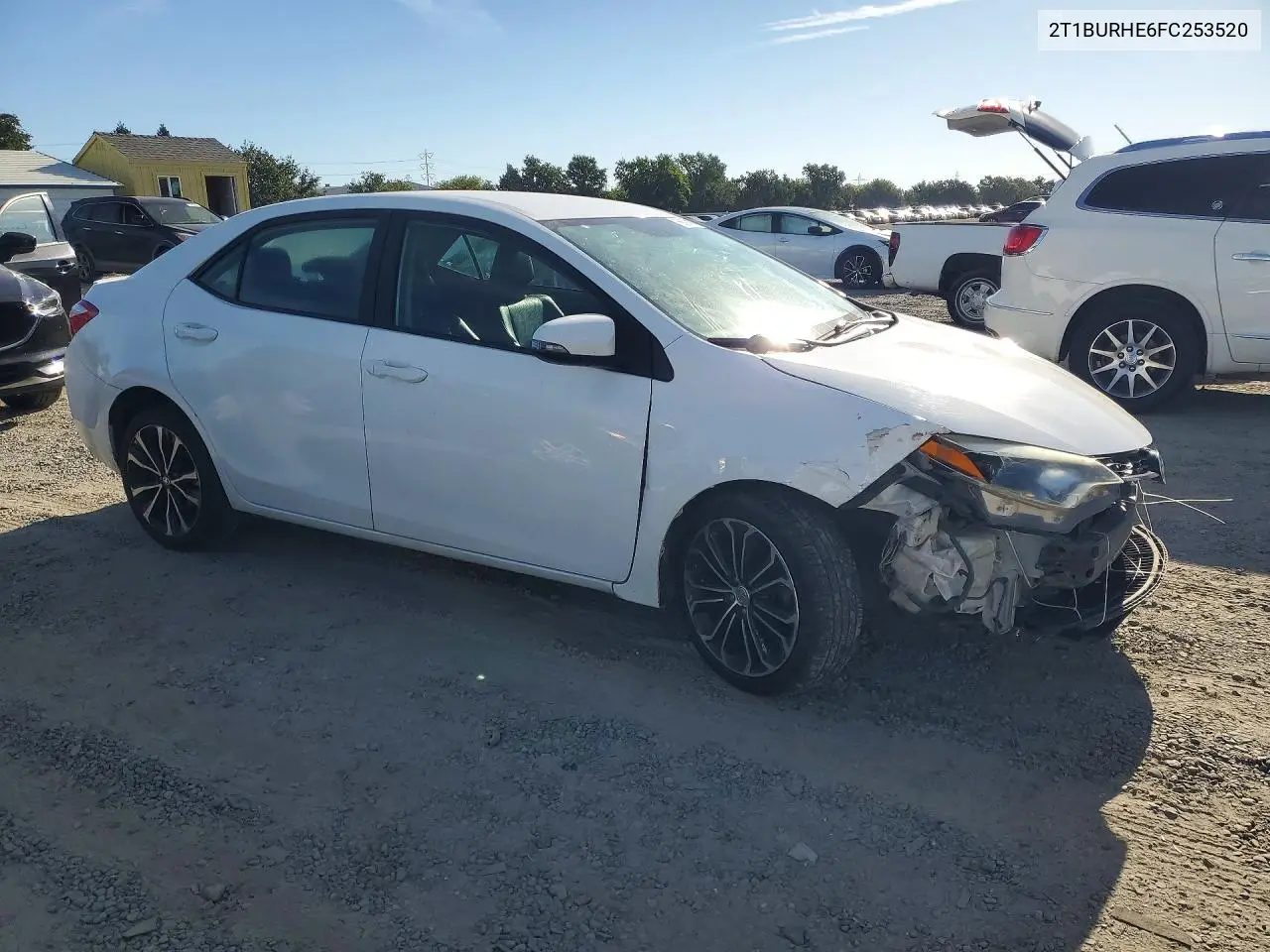 2015 Toyota Corolla S Plus VIN: 2T1BURHE6FC253520 Lot: 56894806
