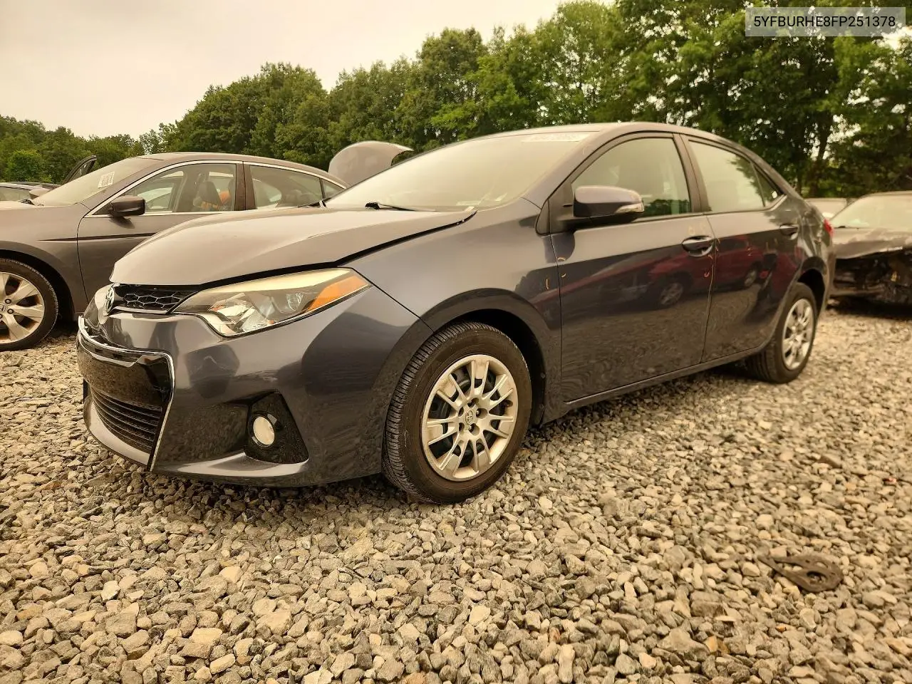 2015 Toyota Corolla S VIN: 5YFBURHE8FP251378 Lot: 60473066