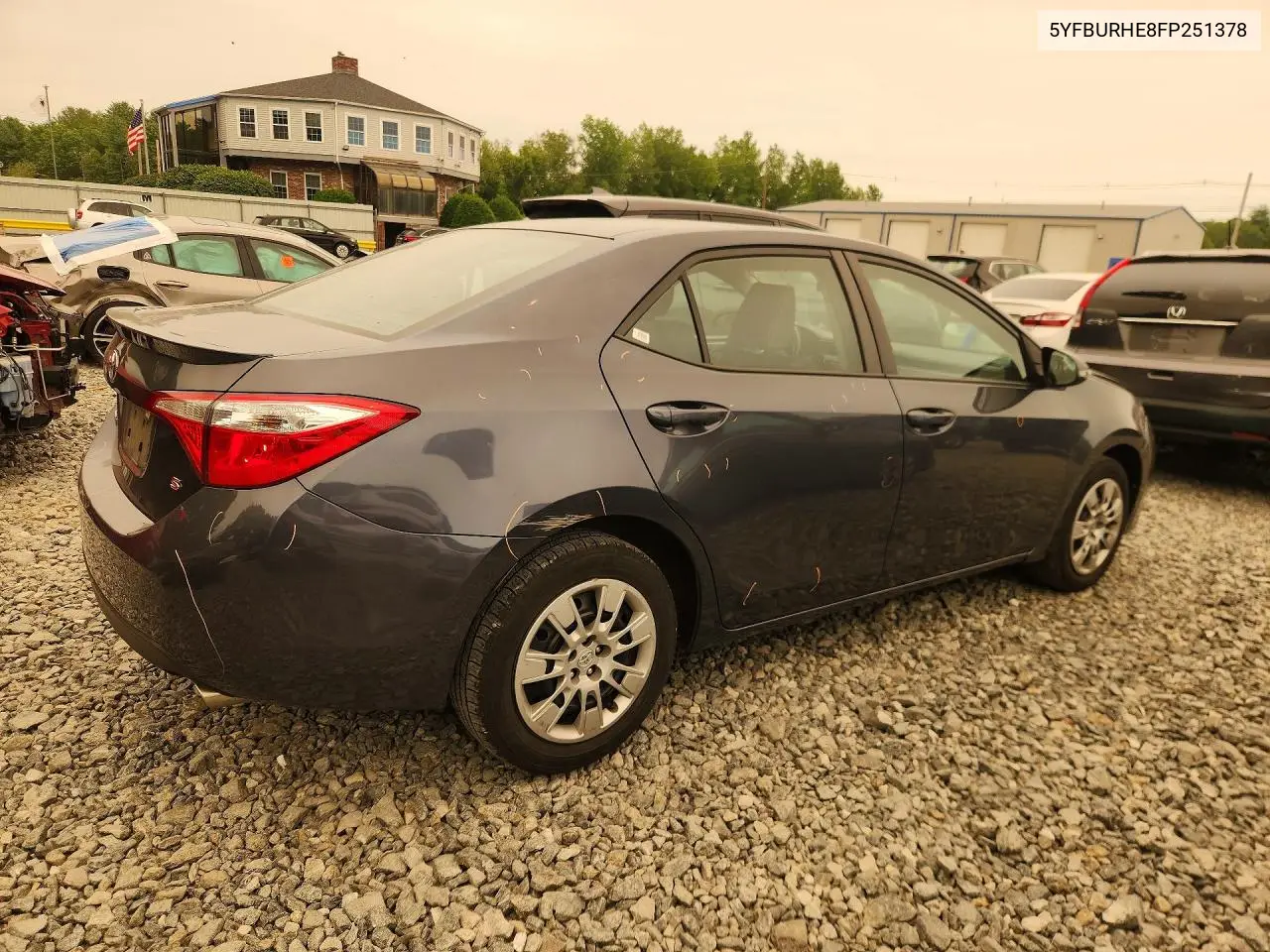 2015 Toyota Corolla S VIN: 5YFBURHE8FP251378 Lot: 60473066