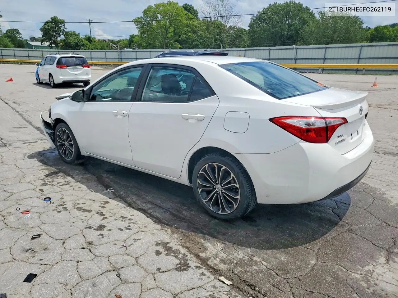 2015 Toyota Corolla S Plus VIN: 2T1BURHE6FC262119 Lot: 60594206