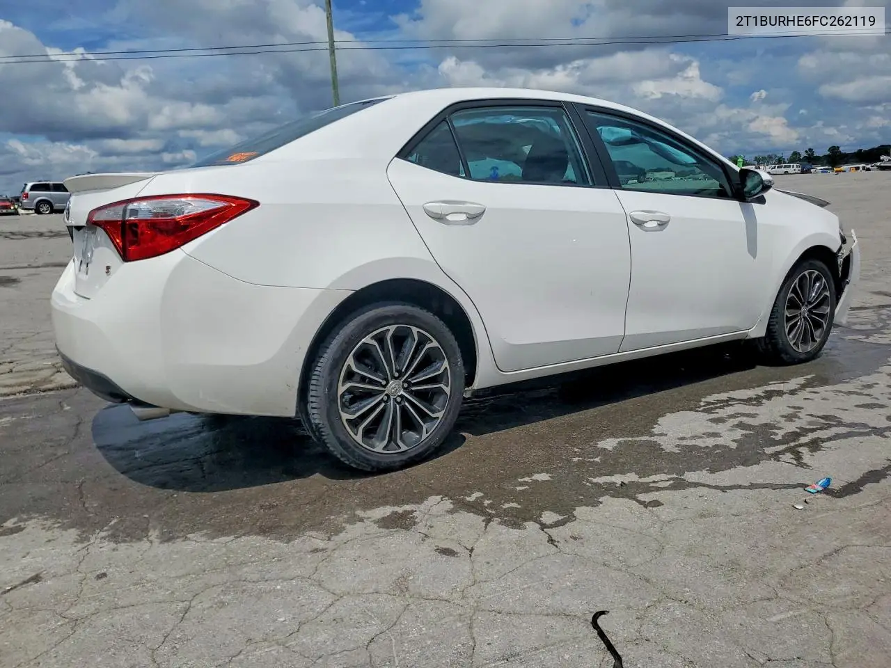 2015 Toyota Corolla S Plus VIN: 2T1BURHE6FC262119 Lot: 60594206