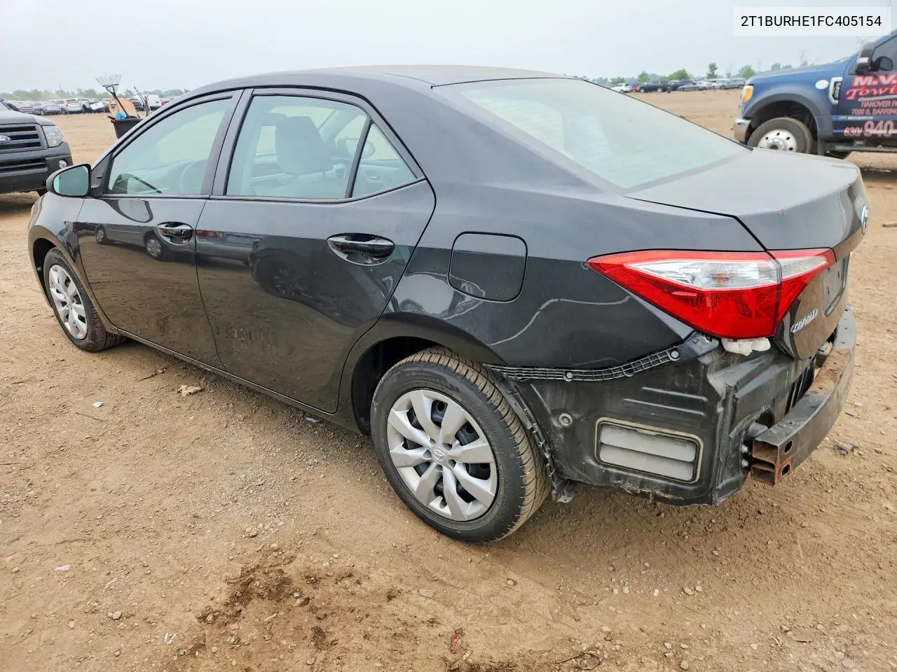 2015 Toyota Corolla Le VIN: 2T1BURHE1FC405154 Lot: 61486476
