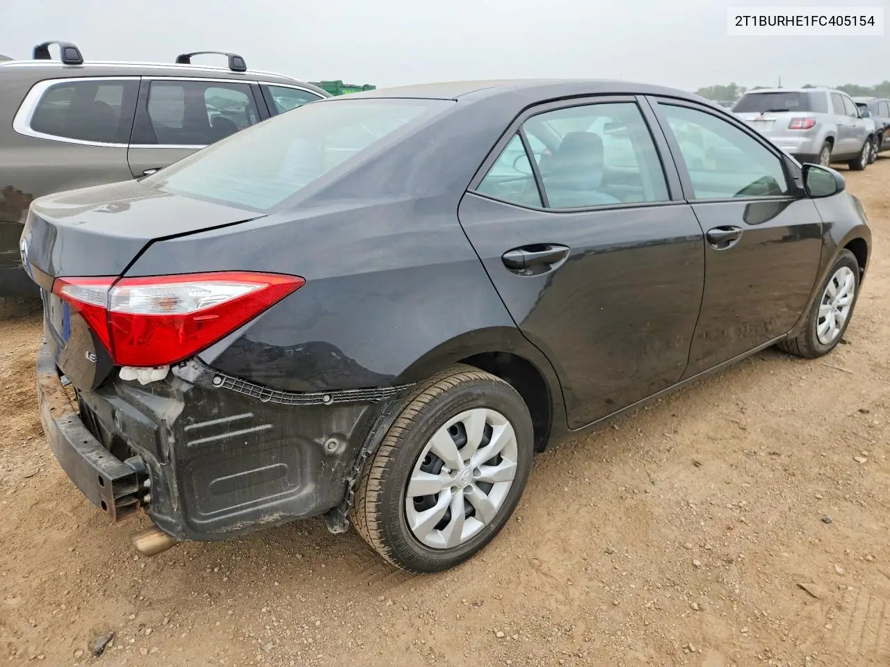 2015 Toyota Corolla Le VIN: 2T1BURHE1FC405154 Lot: 61486476