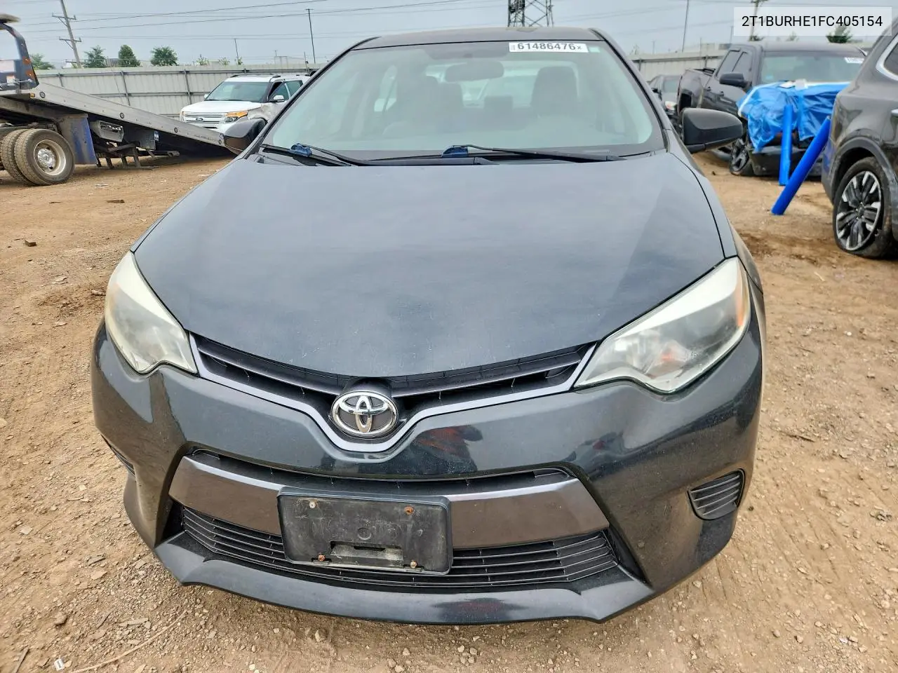 2015 Toyota Corolla Le VIN: 2T1BURHE1FC405154 Lot: 61486476