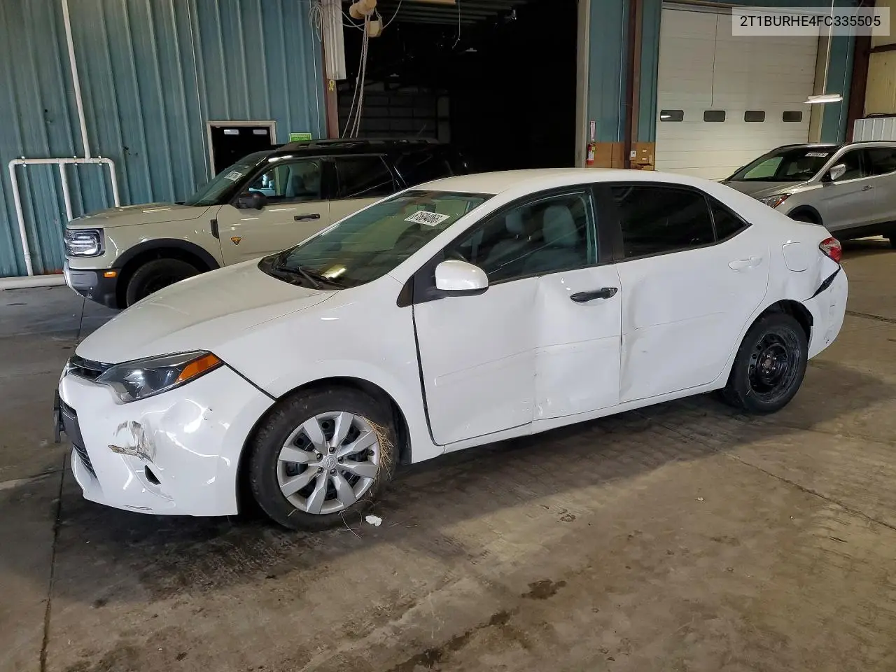2015 Toyota Corolla Le VIN: 2T1BURHE4FC335505 Lot: 61604066
